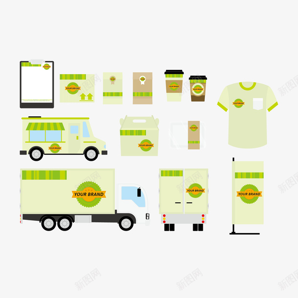 vi系统矢量图eps免抠素材_新图网 https://ixintu.com png素材 vi 矢量图