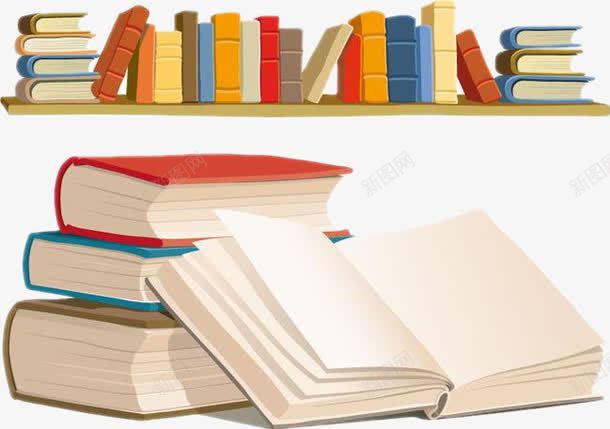 图书角png免抠素材_新图网 https://ixintu.com 图书 图书角 素材 角