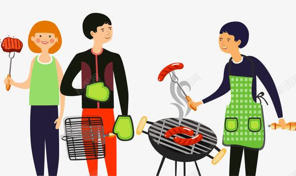 朋友野外聚会png免抠素材_新图网 https://ixintu.com 免费素材 吃烤肉 朋友聚会 野外聚餐