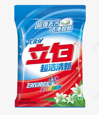 立白超杰清新洗衣液png免抠素材_新图网 https://ixintu.com 产品实物 洗衣液 清新 立白 超杰