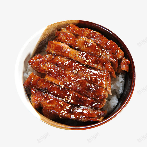 烧鳗鱼饭png免抠素材_新图网 https://ixintu.com 烤鳗鱼 烧鳗鱼 烧鳗鱼饭 碗里的鳗鱼饭 鳗鱼米饭 鳗鱼饭