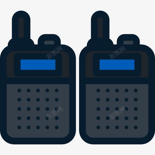 对讲机图标png_新图网 https://ixintu.com 对讲机 技术 警察 通信 频率