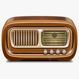 无线电老式收音机png免抠素材_新图网 https://ixintu.com radio 无线电