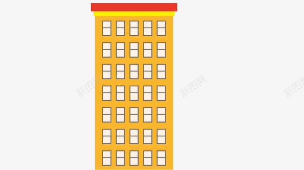 扁平化几何房子png免抠素材_新图网 https://ixintu.com MG动画 ppt 几何房子 卡通 可爱 平面建筑 扁平化