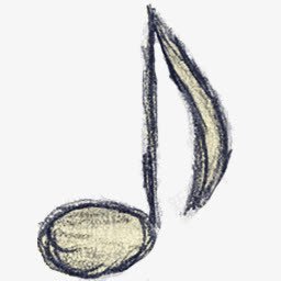 素描音乐符号png免抠素材_新图网 https://ixintu.com 手绘乐符 素描 音乐符号