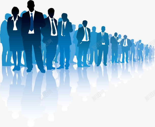 商务人物剪影矢量图ai免抠素材_新图网 https://ixintu.com 人物剪影 商务 商务人士 商务创意 矢量图