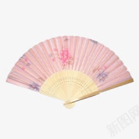 粉色古风小扇png免抠素材_新图网 https://ixintu.com 古风 粉色
