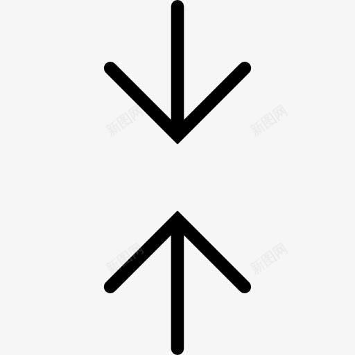 相反的箭头图标png_新图网 https://ixintu.com 下箭头 图形工具 图形编辑 平面设计 箭头 遇到