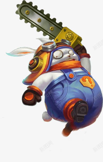 电锯耳朵卡通肚兜动漫人物png免抠素材_新图网 https://ixintu.com 人物 卡通 电锯 耳朵 肚兜