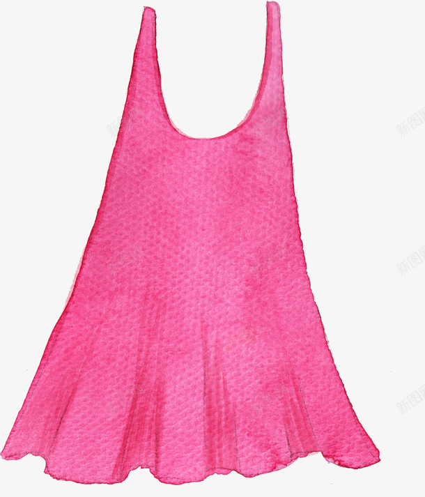 粉色裙子png免抠素材_新图网 https://ixintu.com png图形 png装饰 粉色 衣服 装饰 裙子