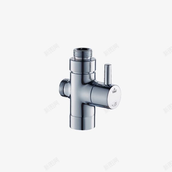 全铜龙头分水器快开三通png免抠素材_新图网 https://ixintu.com 产品实物 淋浴转换阀 花洒配件 龙头