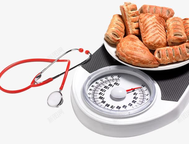 不良饮食健康状况png免抠素材_新图网 https://ixintu.com 健康状况 听诊器 测量 甜食 胆固醇