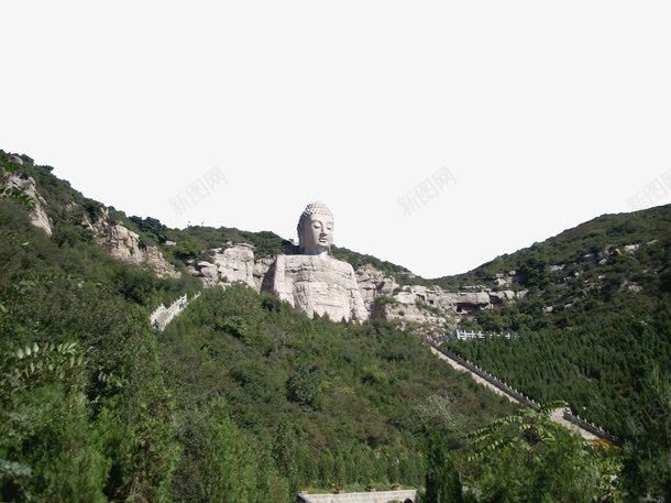 山西蒙山大佛png免抠素材_新图网 https://ixintu.com 山西蒙山大佛 旅游景区 著名景点