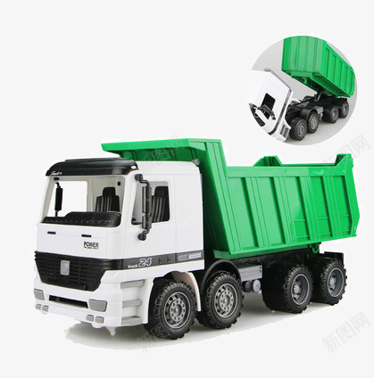 惯性翻斗车png免抠素材_新图网 https://ixintu.com 卡通翻斗车 实物产品 玩具 翻斗车