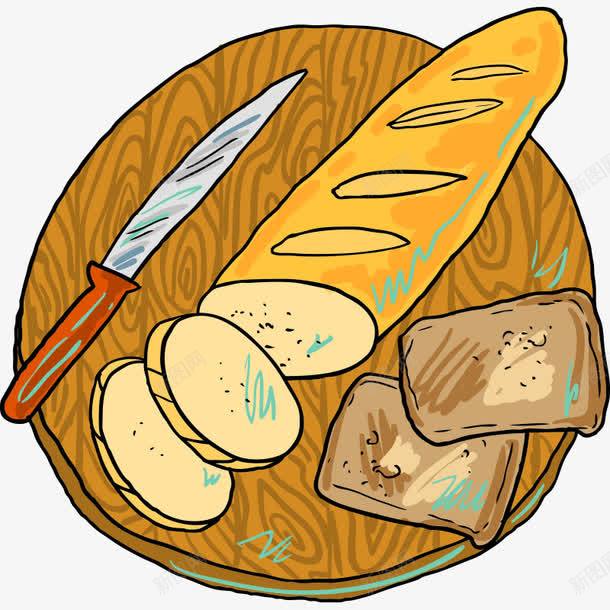 手绘食物铅笔画美食食物烹饪png免抠素材_新图网 https://ixintu.com 手绘 烹饪 美食 面包 食物 食物铅笔画