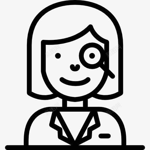 科学家图标png_新图网 https://ixintu.com 人 实验室插画 研究实验室 科学实验室