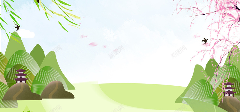清新卡通春游记bannerpsd设计背景_新图网 https://ixintu.com 卡通 快乐出游 春天 春天出游 春季踏青 春游记 清新 清明踏青 踏青季 阳春三月