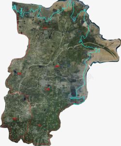 山东东营高速公路卫星地图素材