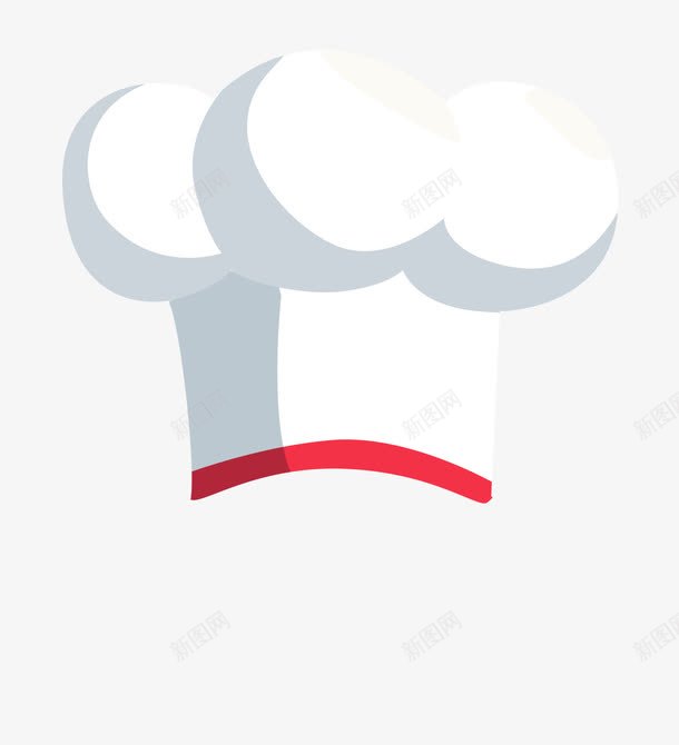 厨师帽png免抠素材_新图网 https://ixintu.com 厨师 帽子 高帽
