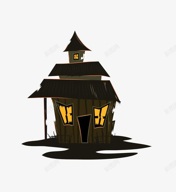 屋子png免抠素材_新图网 https://ixintu.com 万圣节 屋子 矢量屋子