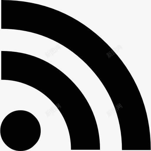 RSS标识图标png_新图网 https://ixintu.com RSS XML 互联网 技术 网络
