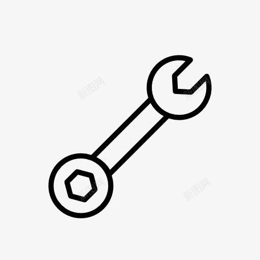 两用棘轮扳手图标png_新图网 https://ixintu.com