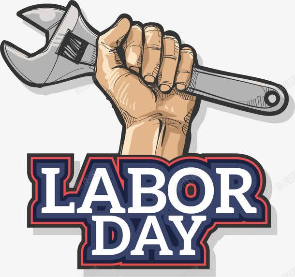 手绘扳手png免抠素材_新图网 https://ixintu.com DAY LABOR 创意 劳动 工会 工具 手绘 手绘扳手