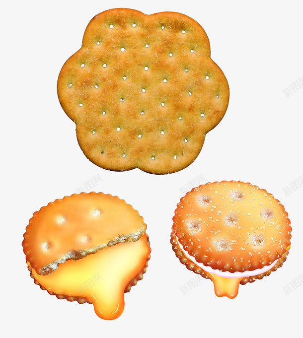 卡通饼干糕点psd免抠素材_新图网 https://ixintu.com 卡通饼干 糕点图片 美食 西式糕点 饼干图片