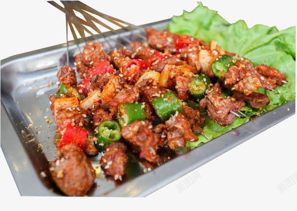 椒烤肉串png免抠素材_新图网 https://ixintu.com 椒烤肉串 美味 美食 餐饮 饮食