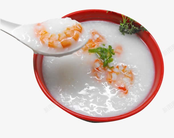 美味鲜虾粥png免抠素材_新图网 https://ixintu.com 粥品 美味 美食 餐饮 鲜虾粥