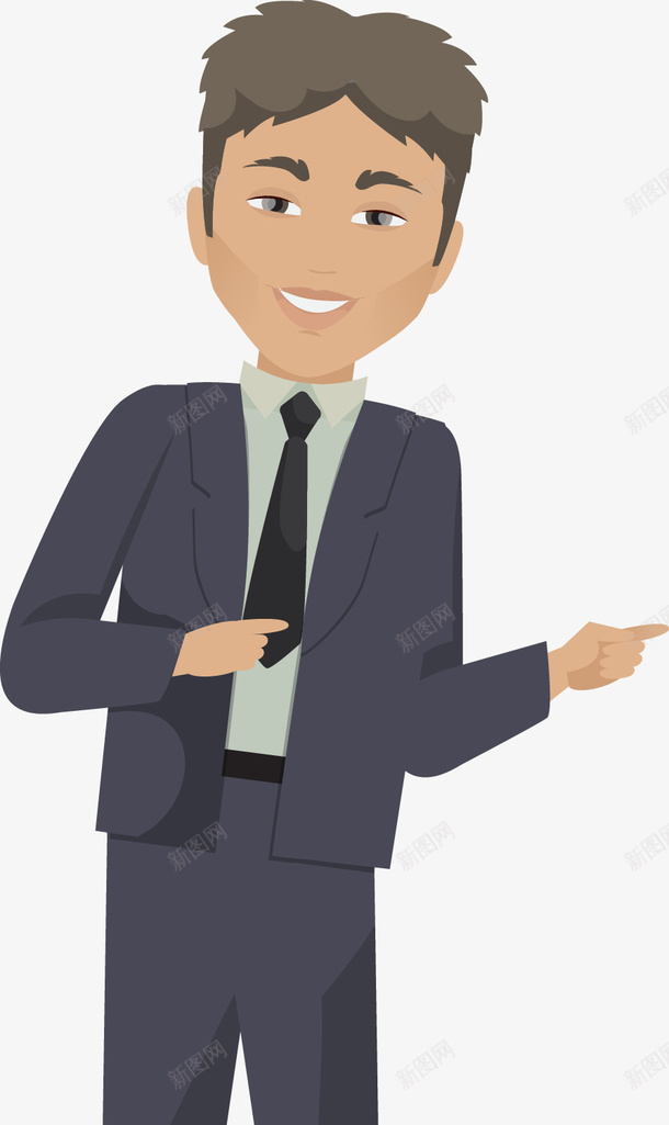 卡通白领商务人图矢量图eps免抠素材_新图网 https://ixintu.com 人 创意矢量人 卡通人 卡通商务人 商务人 白领 矢量商务人 矢量图