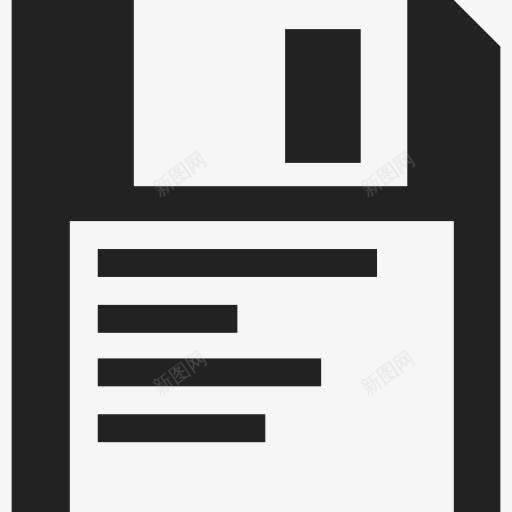 节省磁盘图标png_新图网 https://ixintu.com 计算 计算机技术 软盘 软盘存储