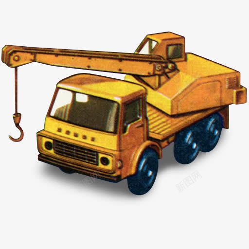 道奇起重机卡车1960年smpng免抠素材_新图网 https://ixintu.com Crane Dodge Truck 卡车 起重机 道奇
