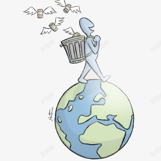背着背篓走在地球上的男人png免抠素材_新图网 https://ixintu.com 地球 男人 背着背篓 背篓