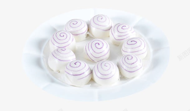 紫薯小馒头png免抠素材_新图网 https://ixintu.com 紫色小面点 紫薯粉 紫薯面点 紫薯馒头 面食馒头 馒头面点