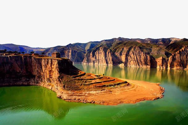 著名景点老牛湾png免抠素材_新图网 https://ixintu.com 山西老牛湾 旅游景区 景点 著名景点