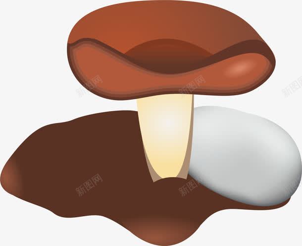 卡通蘑菇png免抠素材_新图网 https://ixintu.com 卡通 新鲜的 新鲜香菇 食材 香菇 鲜香菇 鲜香菇豆腐汤