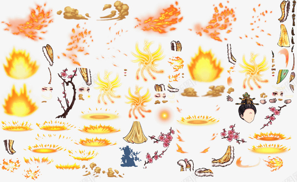 游戏标志素描卡通古典png免抠素材_新图网 https://ixintu.com 卡通古典素材 卡通素材 古典剪影 手绘中国风图片 游戏标识素材