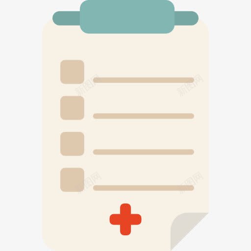 报告图标png_新图网 https://ixintu.com 剪贴板 医疗报告 工具和用具 检查