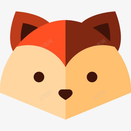 Fox图标png_新图网 https://ixintu.com 动物 动物园 动物王国 狐狸 野生动物