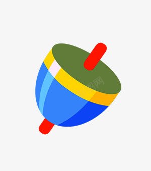 陀螺png免抠素材_新图网 https://ixintu.com 儿童 卡通 玩具 陀螺