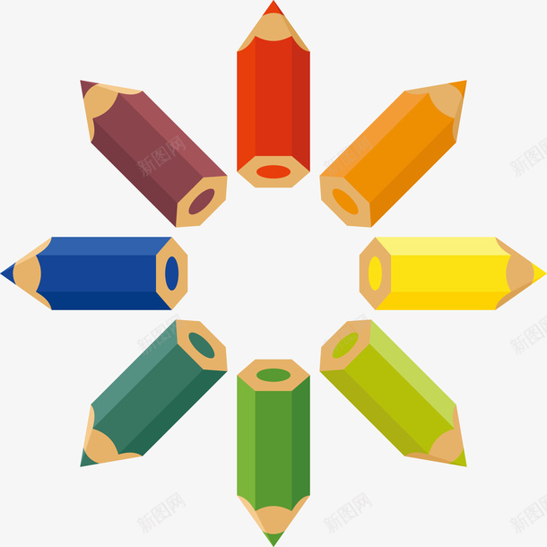 八只彩色铅笔矢量图eps免抠素材_新图网 https://ixintu.com 八只彩色铅笔 八只铅笔 创意彩色铅笔 彩色铅笔 矢量铅笔 铅笔PNG 矢量图