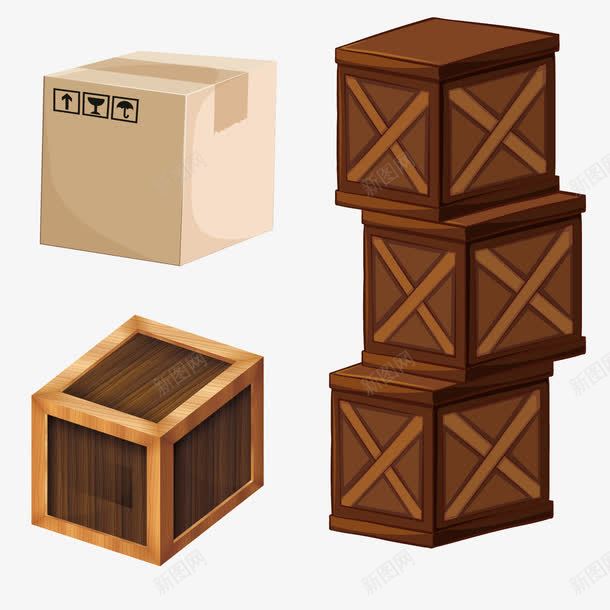 游戏场景集装箱纸箱矢量图eps免抠素材_新图网 https://ixintu.com 场景 游戏 游戏场景 矢量场景 纸箱 集装箱 矢量图