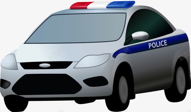 警车矢量图eps免抠素材_新图网 https://ixintu.com 交通工具 警察 警车 矢量图