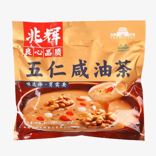 山西平遥特产清真五仁咸油茶png免抠素材_新图网 https://ixintu.com 产品实物 兆辉 山西平遥特产 早餐冲饮 油茶 清真五仁咸油茶