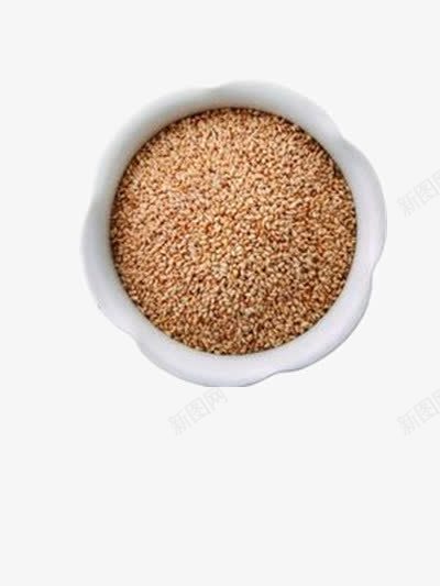 一碗白芝麻png免抠素材_新图网 https://ixintu.com 农作物 粮食 芝麻 芝麻粒 食物