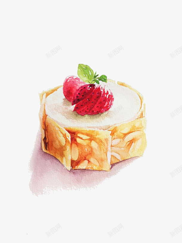 食品手绘png免抠素材_新图网 https://ixintu.com 手绘食品水彩