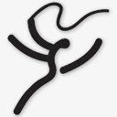 奥运会运动项目标志png免抠素材_新图网 https://ixintu.com 丝带 奥运会 运动项目