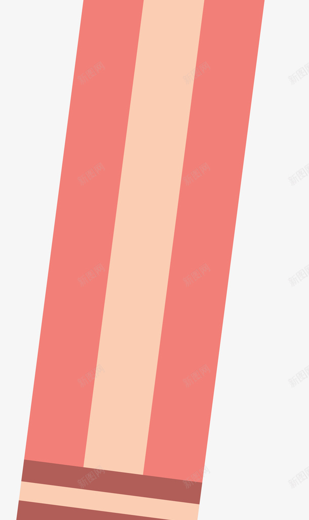 粉色卡通铅笔png免抠素材_新图网 https://ixintu.com 卡通画笔 简约铅笔 粉色铅笔 绘画 美术 装饰图案