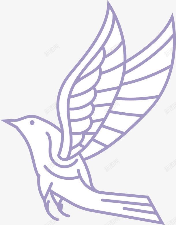 起飞的简笔画白鸽png免抠素材_新图网 https://ixintu.com 卡通白鸽 手绘白鸽 白鸽 起飞 飞舞的白鸽 鸽子